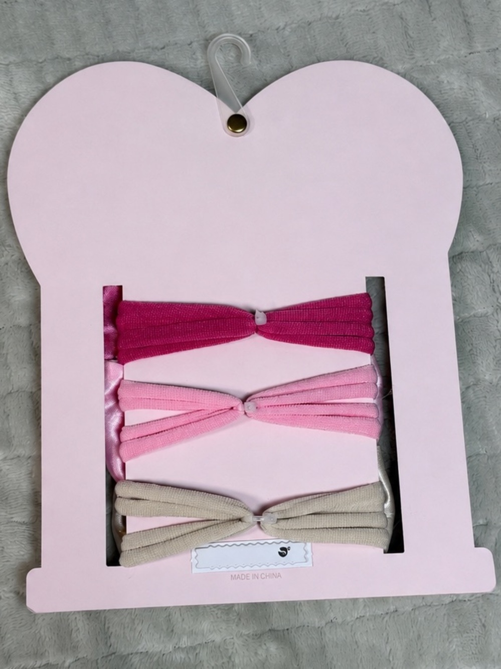 Juicy Couture Baby Headwraps 3 Pack Satin Bow Rhinestone 0-3 Months NWT - Picture 3 of 9